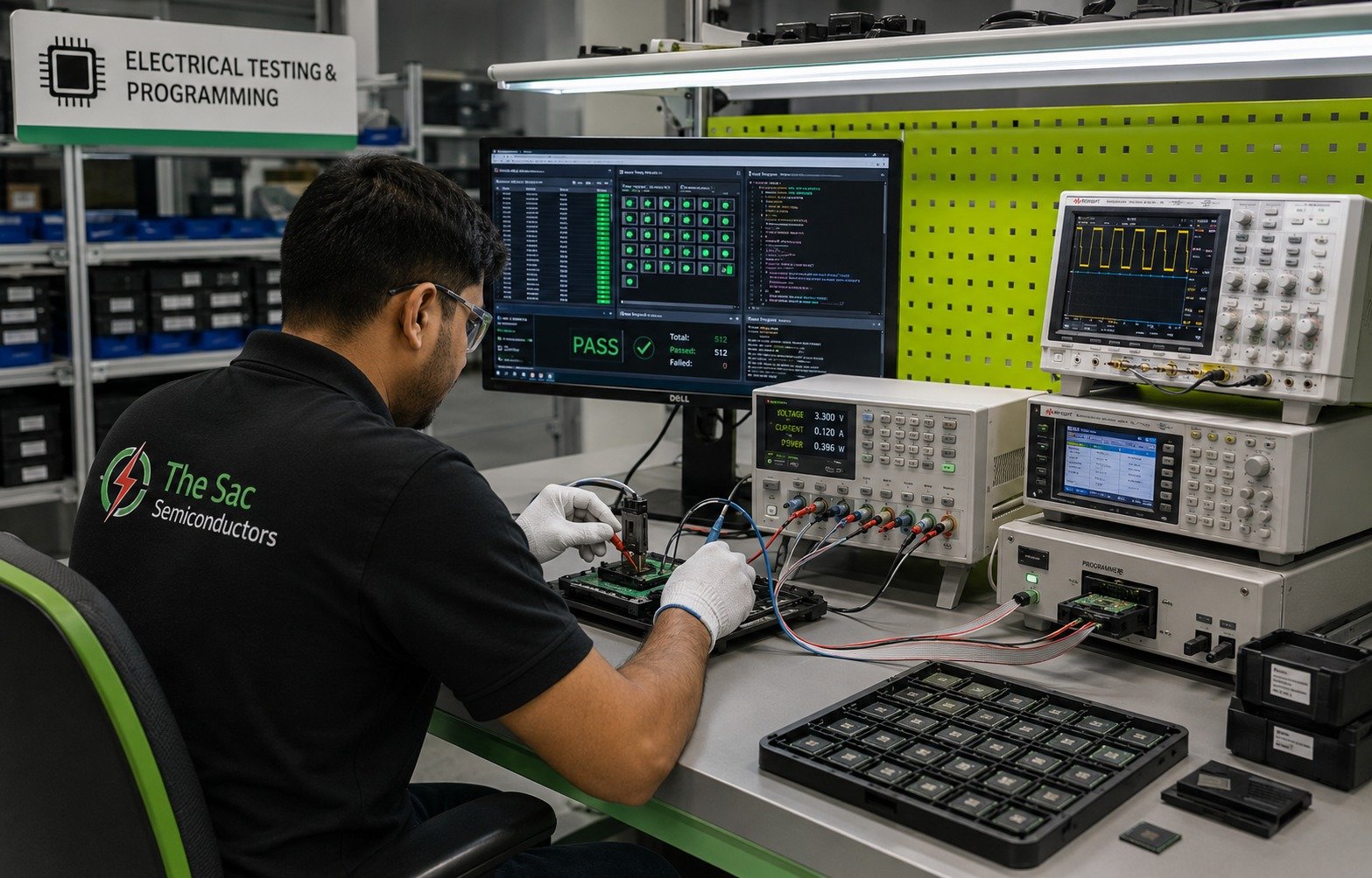 Advanced semiconductor testing equipment